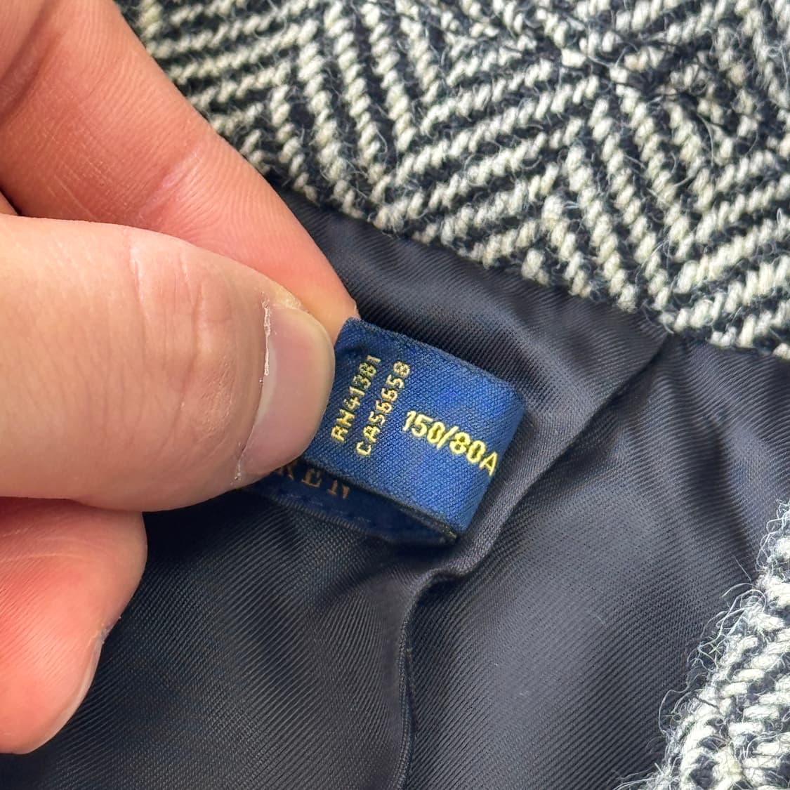 폴로랄프로렌 우먼 헤링본 블레이저 자켓 0 상품이미지7