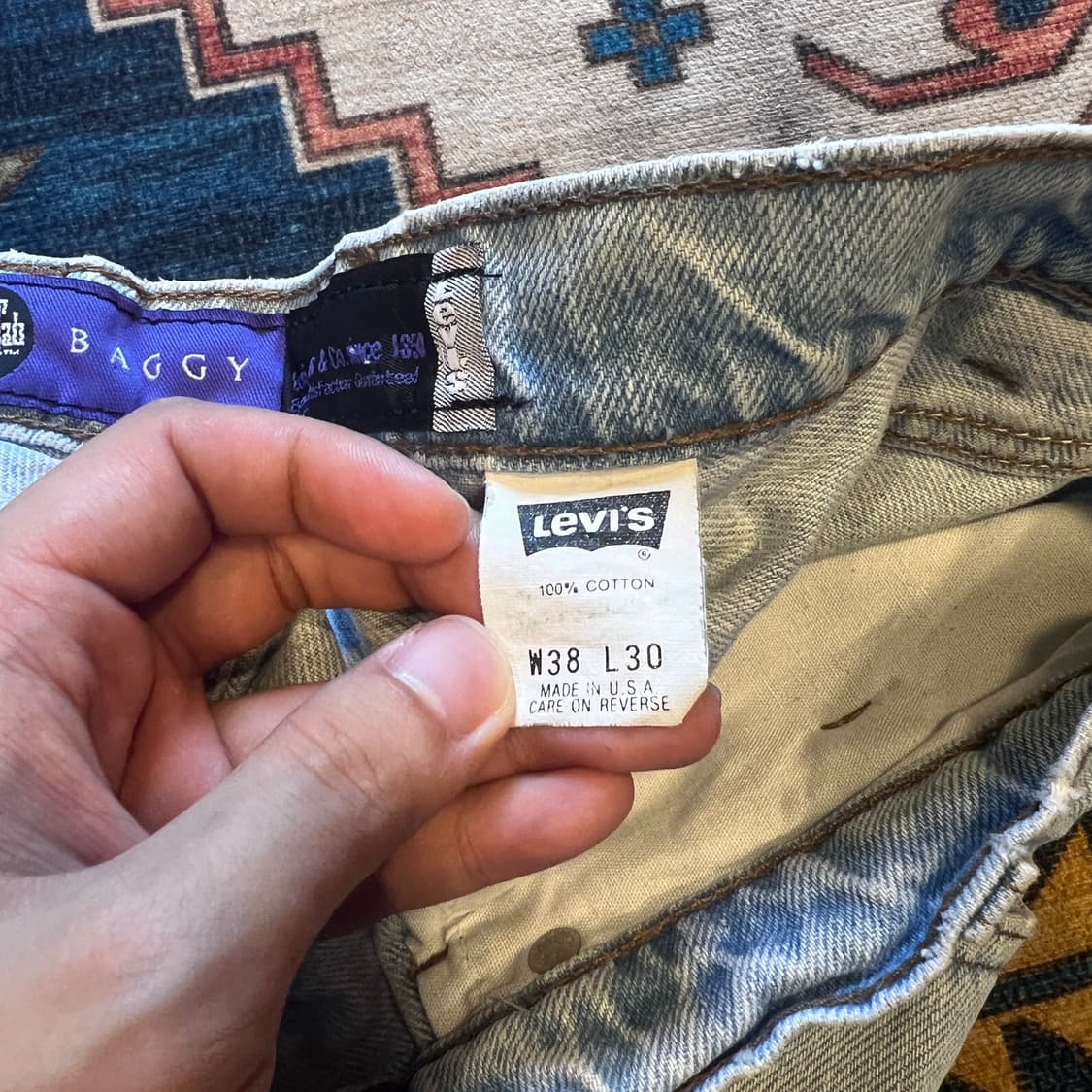 levis silver tab pants 90s 상품이미지5