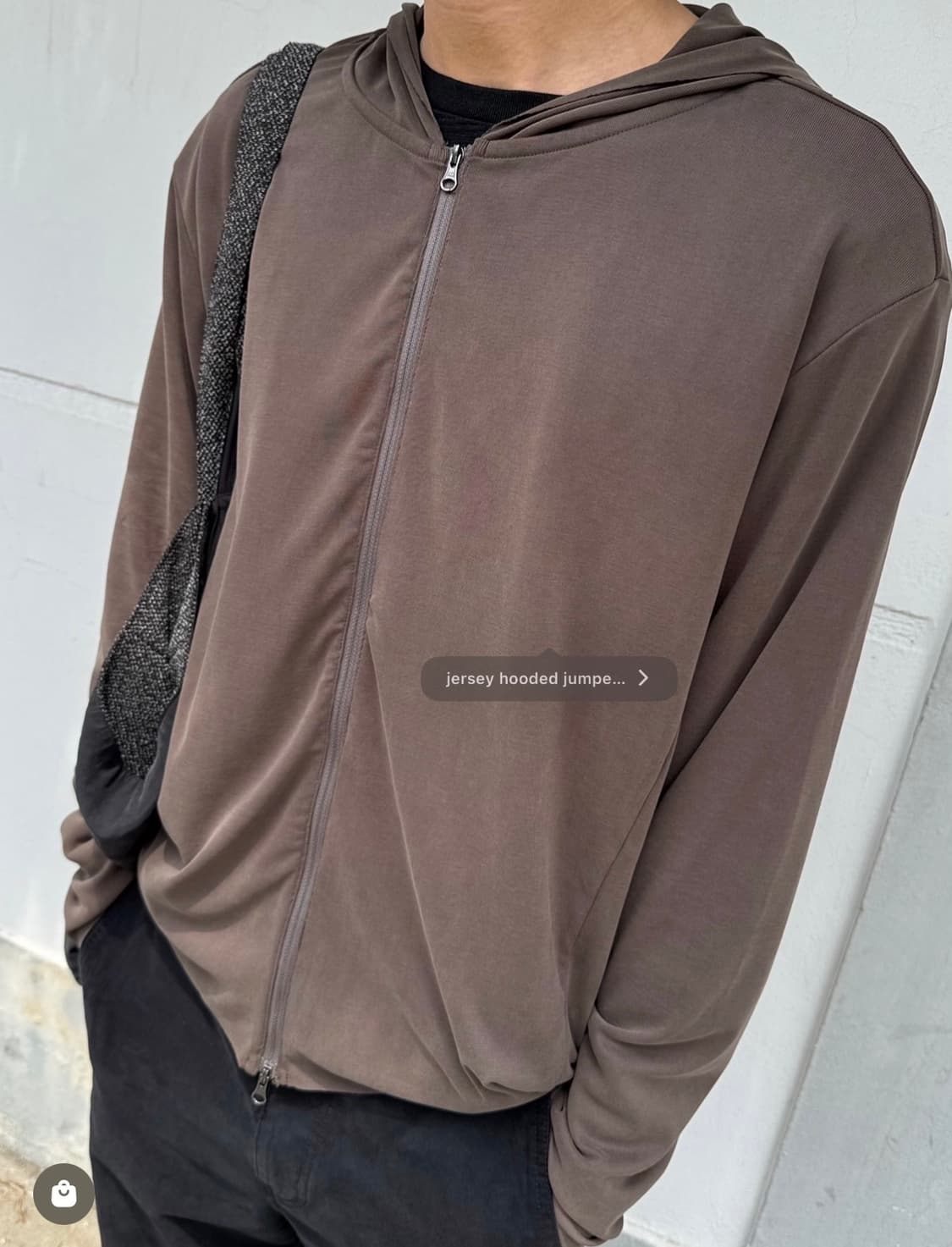 amomento jersey hooded jumper [m] 상품이미지2