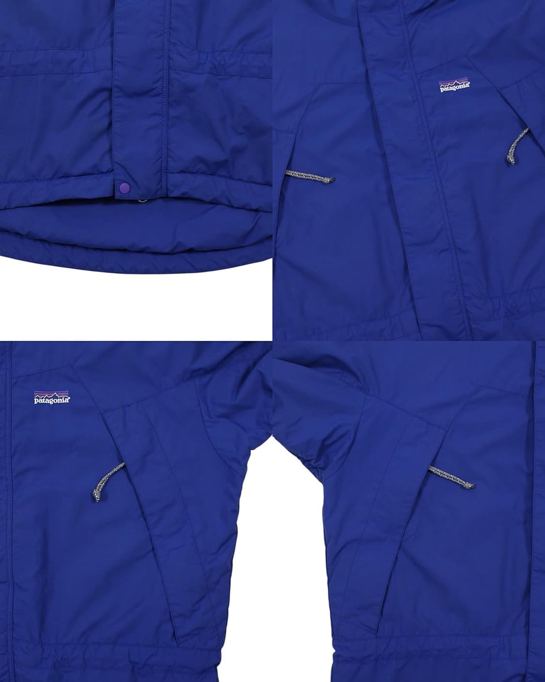 2001 파타고니아 인퍼노 자켓 블루 딥파일 안감 빈티지 상품이미지9