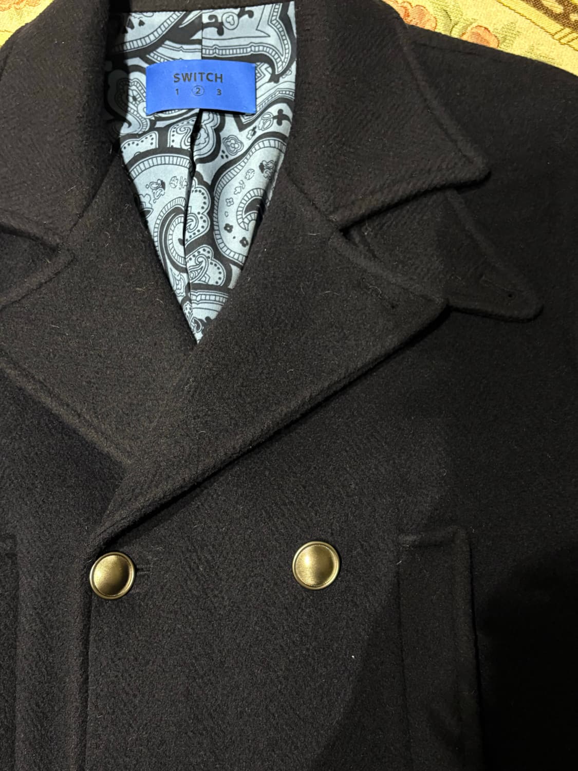 스위치123 남성 피코트 2사이즈 상품이미지3