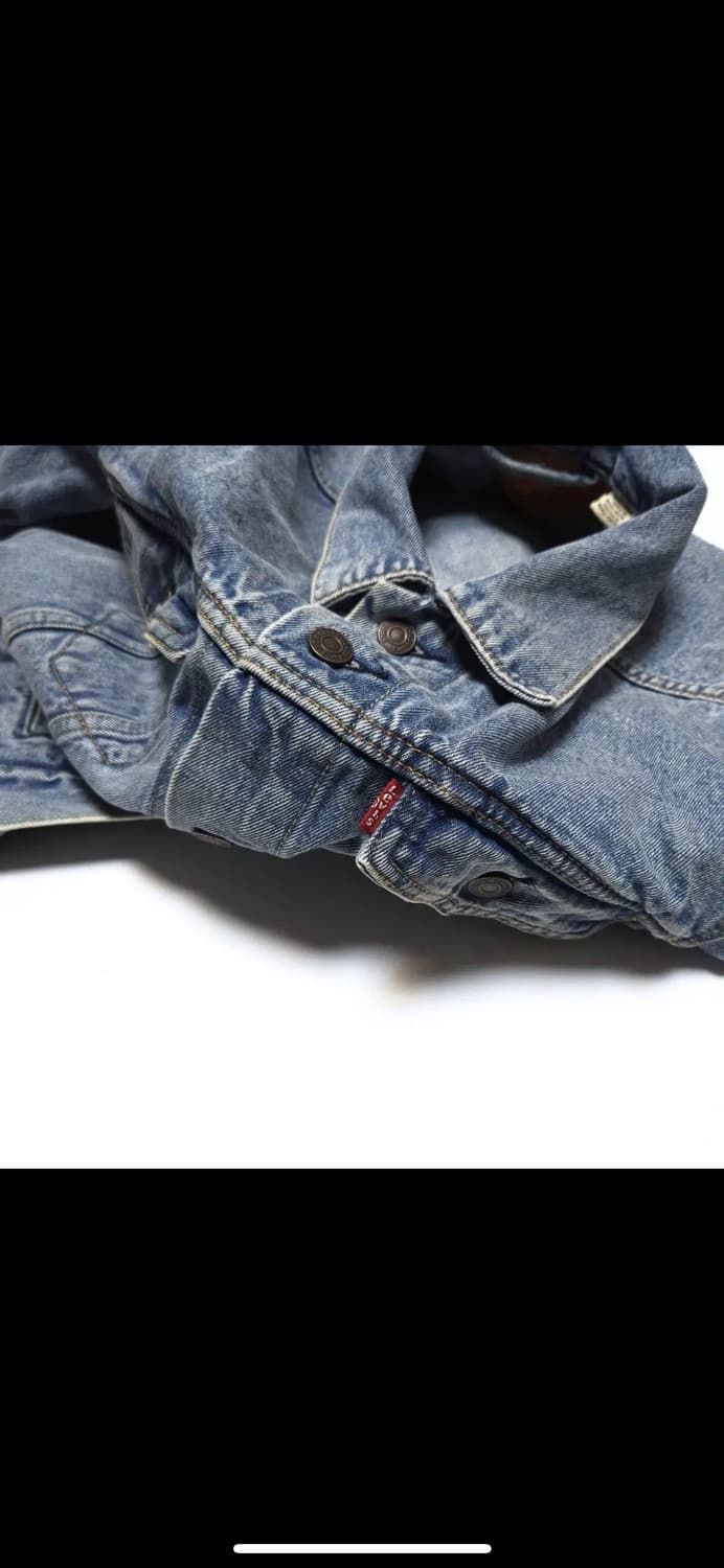리바이스 Levis 타입3 데님 트러커 자켓 연청 상품이미지4
