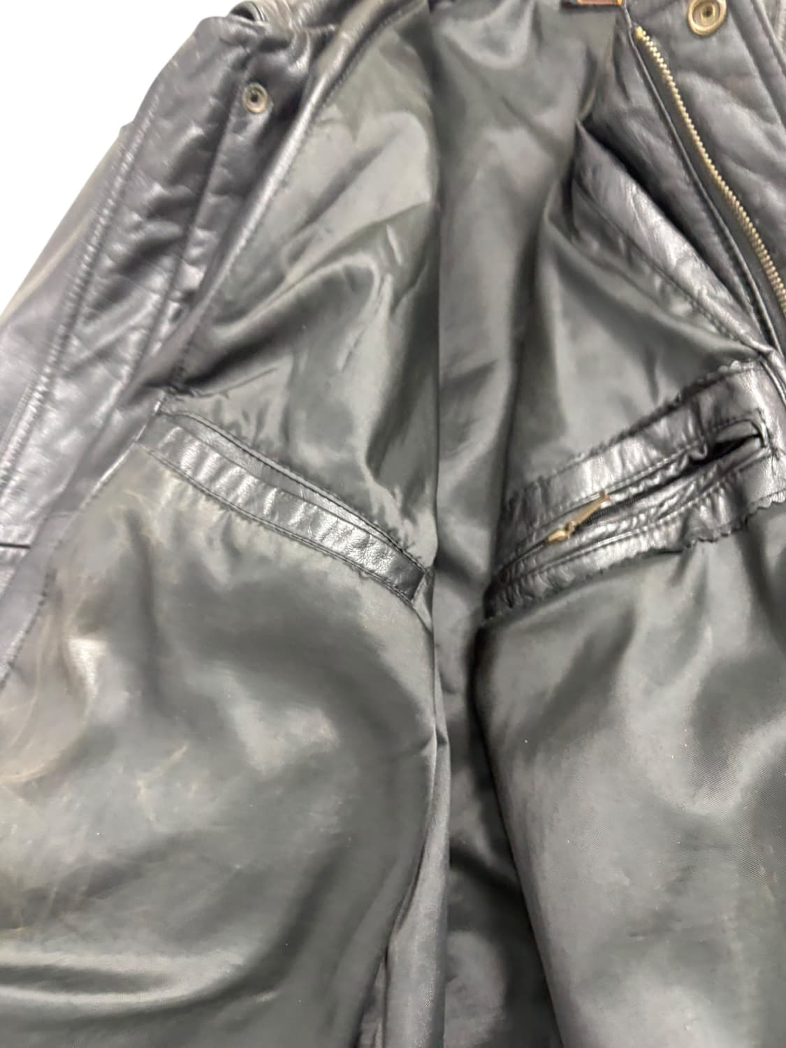 엘리트 90s 가죽 점퍼 상품이미지6