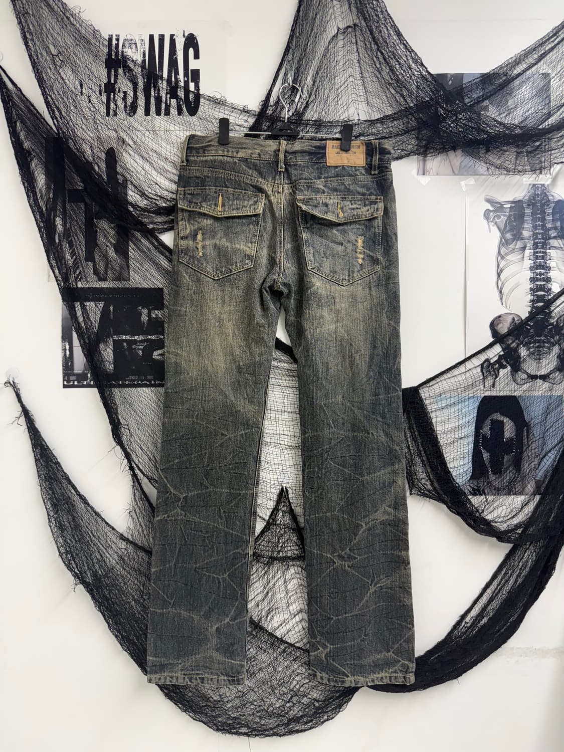 00s studs washing jeans 상품이미지3