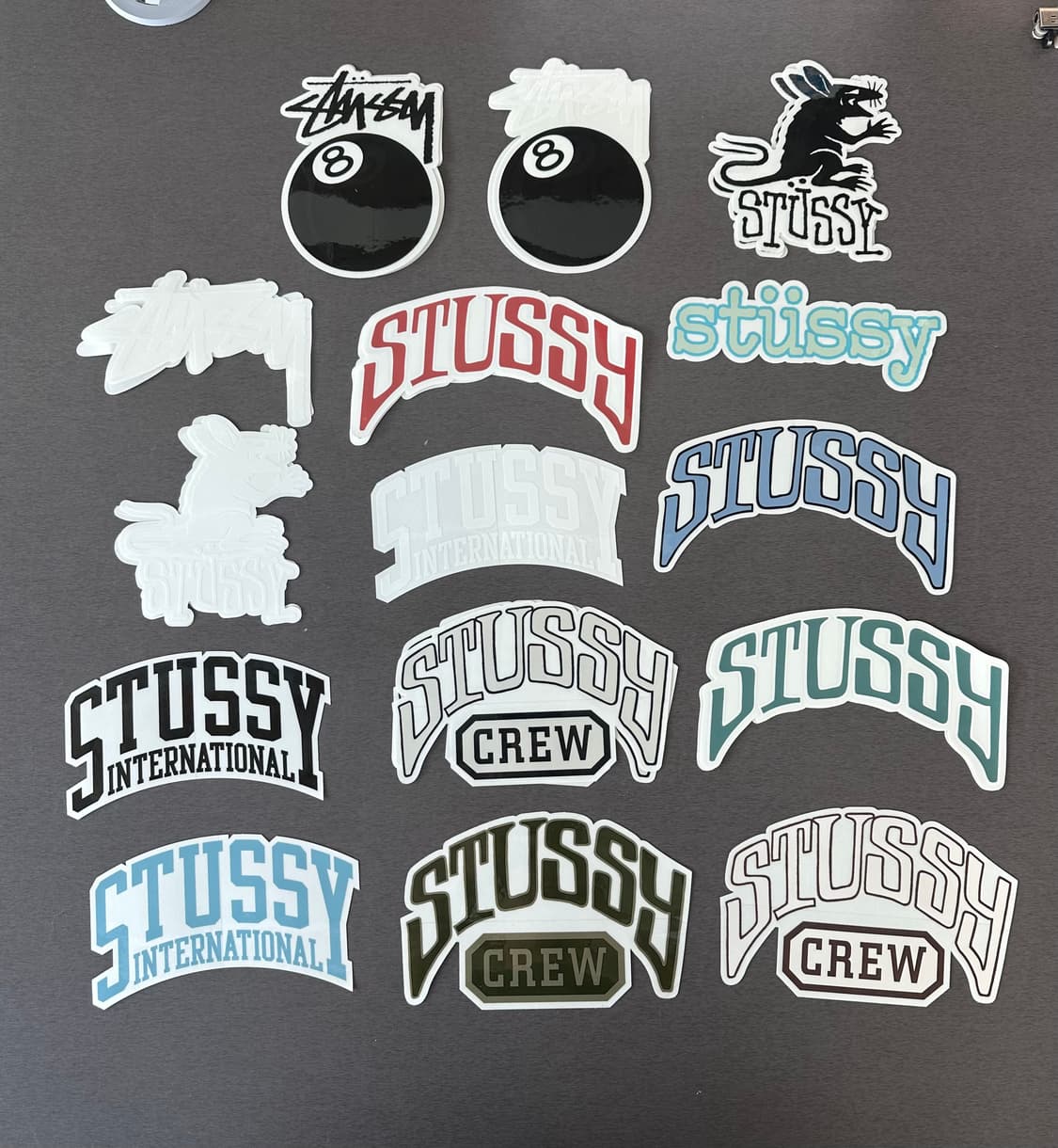 스투시 스티커 상품이미지1