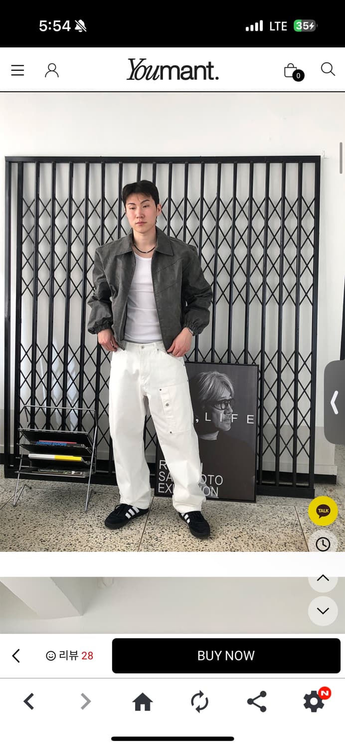 유먼트 타도 빈티지 자켓 상품이미지2