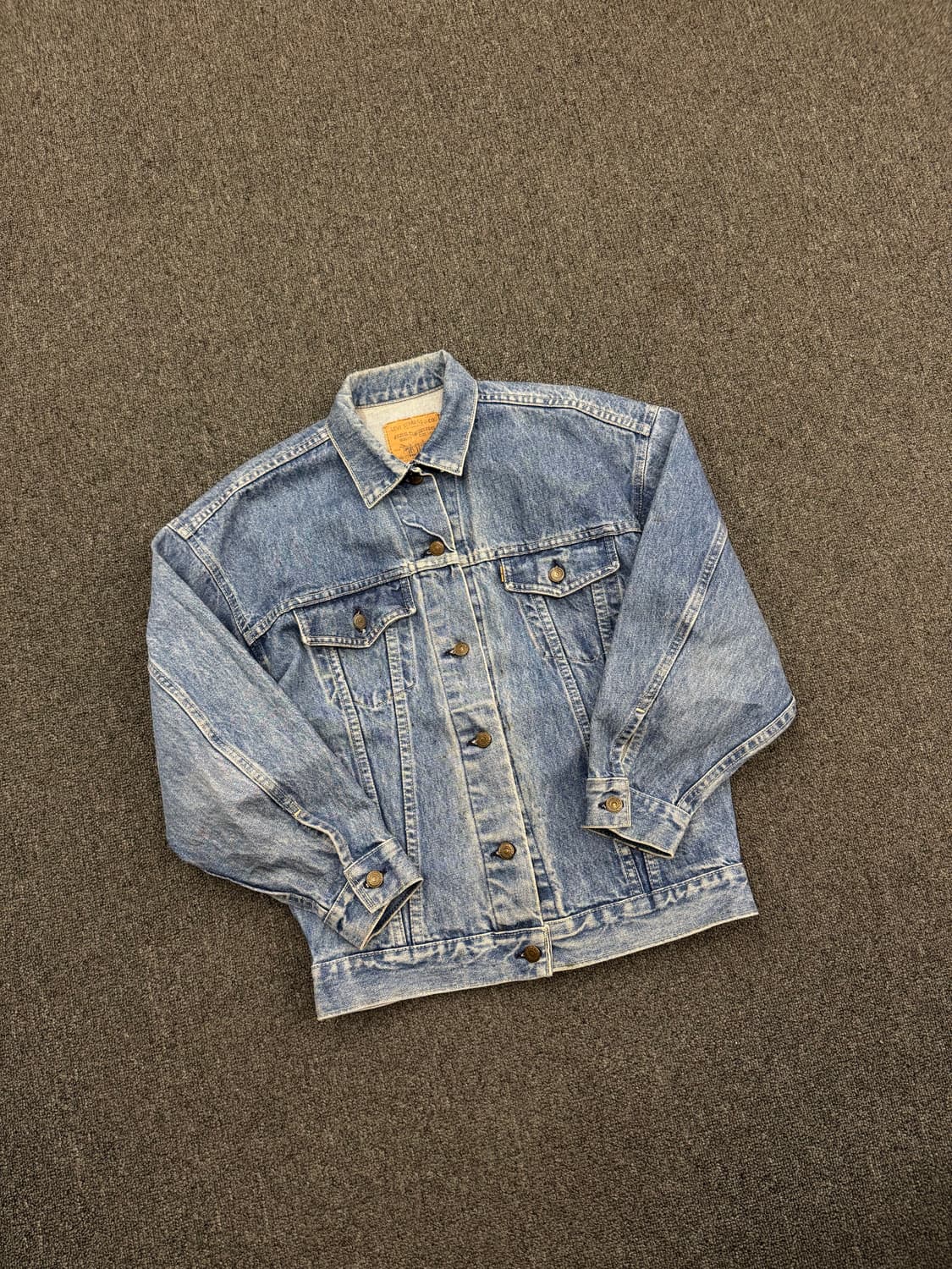 OS)리바이스 빈티지 3세대 연청 트러커 자켓 상품이미지2