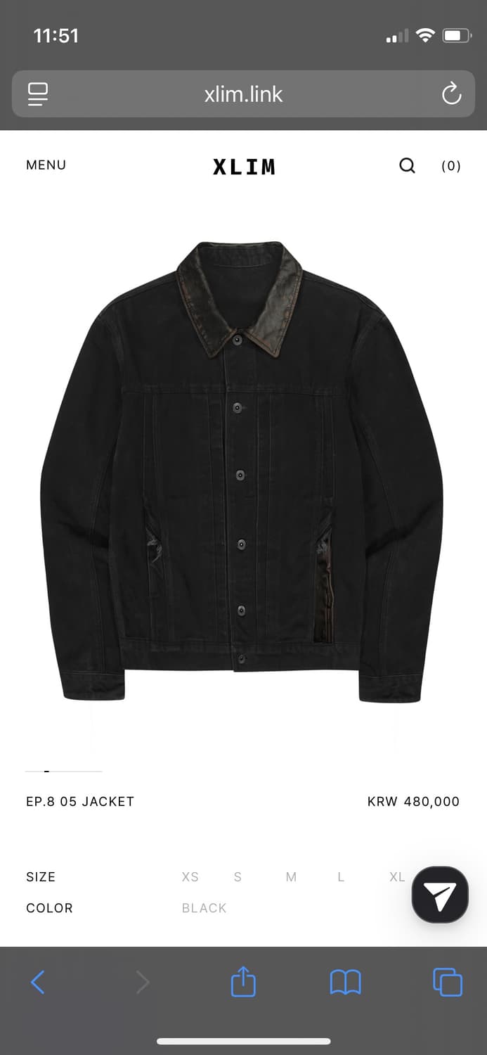 [구매]엑슬림 ep8 05 블랙, 브라운 S 구매합니다 상품이미지1