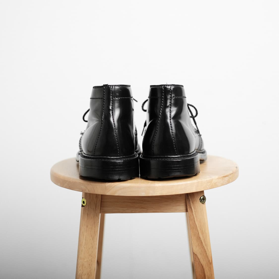 알든 1340C 6.5D(250사이즈) 블랙 쉘 코도반 처카부츠 상품이미지4