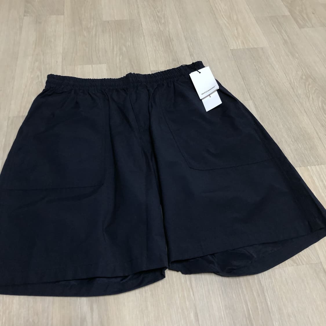 (M) 새상품 아웃스탠딩 OUTSTANDING 퍼티그 스트링 쇼츠 네이비 상품이미지2