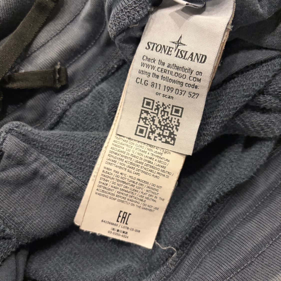 [XL] 16ss 스톤아일랜드 코튼 스웻 반바지 팬츠 D647 상품이미지6