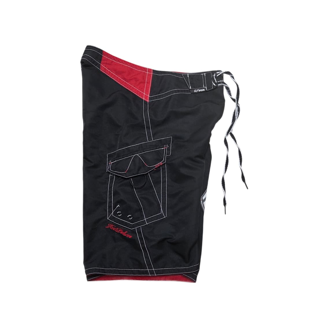 Fox Racing 폭스레이싱 로고 블랙 카고 숏팬츠 상품이미지5