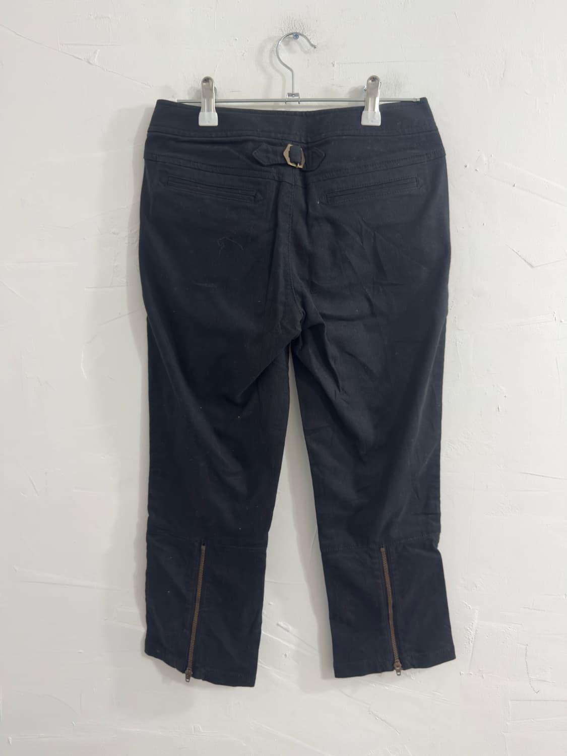 black cotton capri pants 상품이미지7