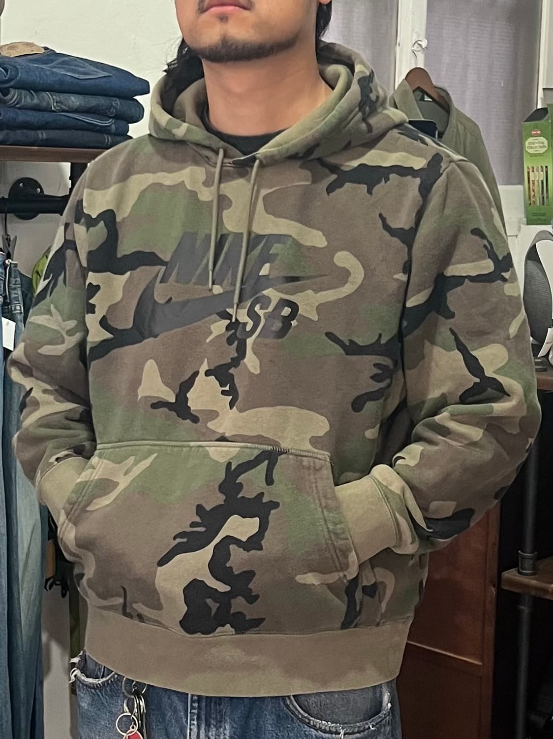 나이키 SB 카모 후드 XXL 상품이미지1