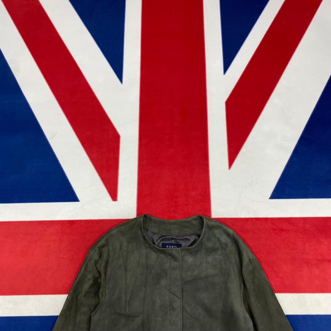 염소가죽 스웨이드 코트 여성M  상품이미지2