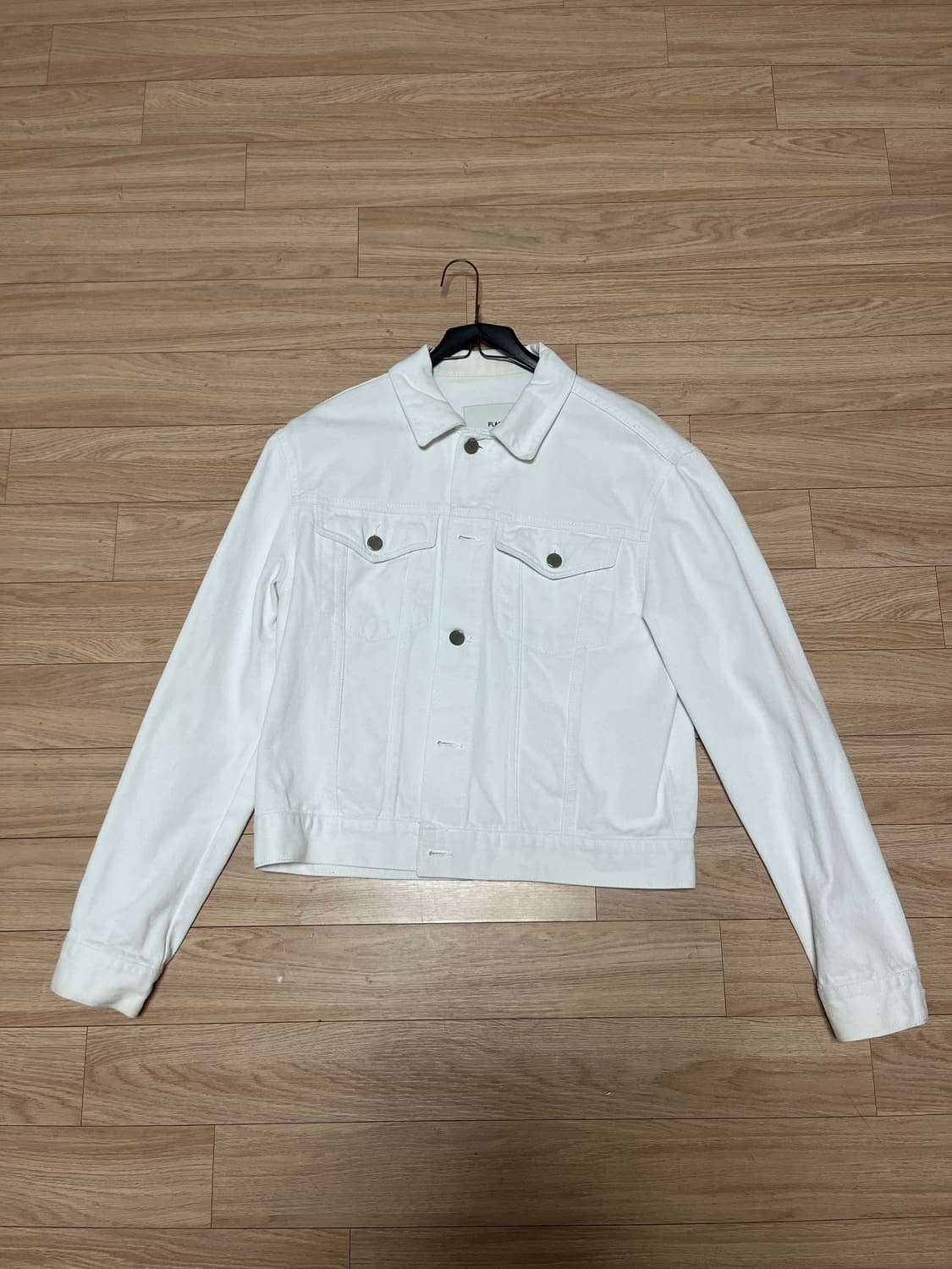 PLAC 화이트 크롭 자켓 / S 사이즈 상품이미지1