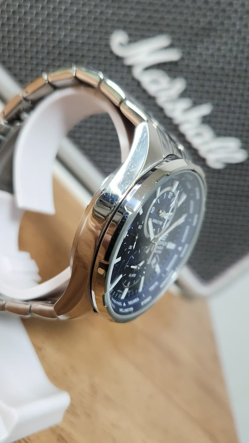 # CASIO 카시오 에디피스 월드타임 남성명품 시계 급처 / 청판 상품이미지3