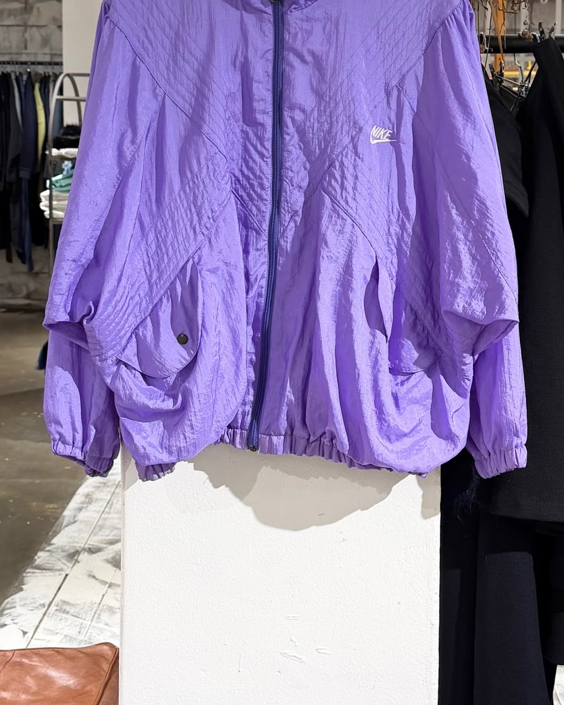 나이키 퍼플 윈드브레이커 자켓 상품이미지5