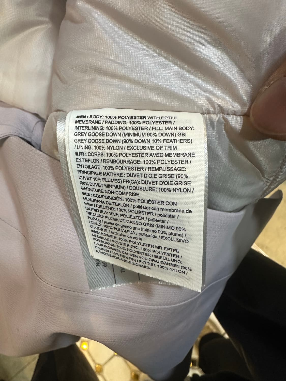 아크테릭스 여성 자켓 연핑크 상품이미지4