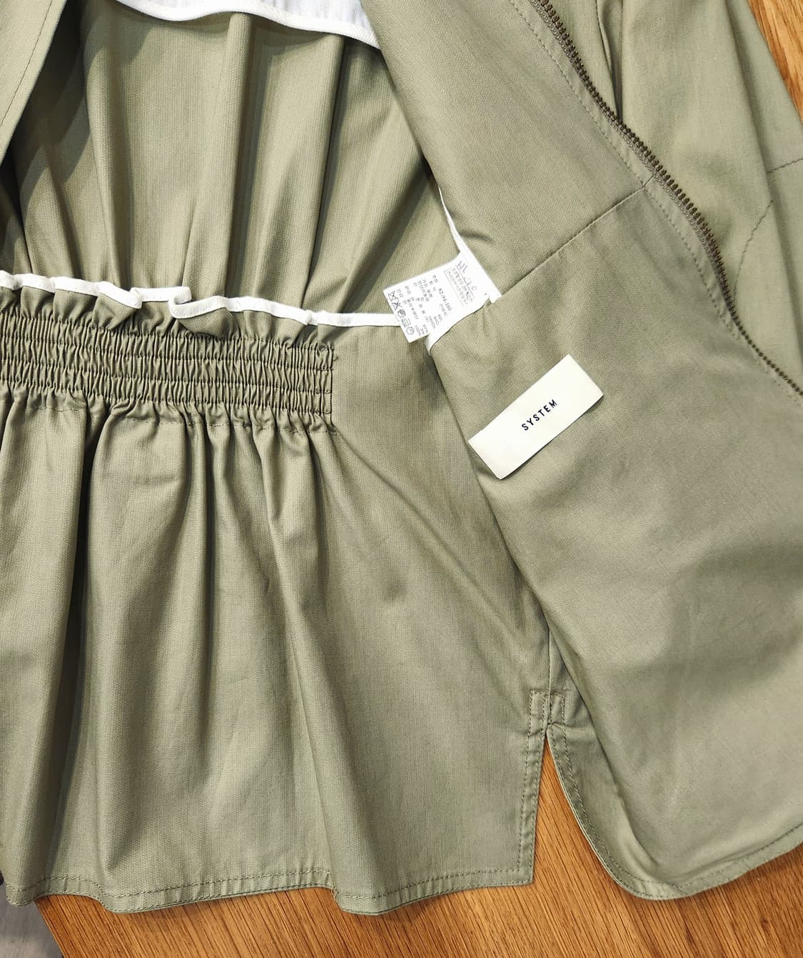 한섬 시스템 야상 자켓 상품이미지7