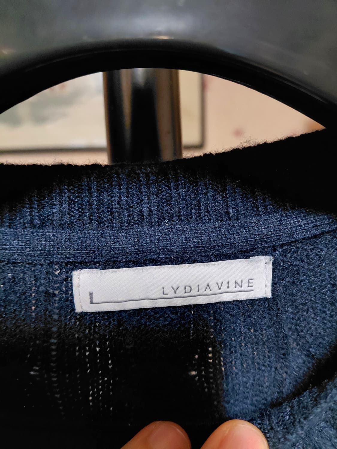 [리디아바인]울100 케이블 니트 M(100)사이즈 상품이미지3