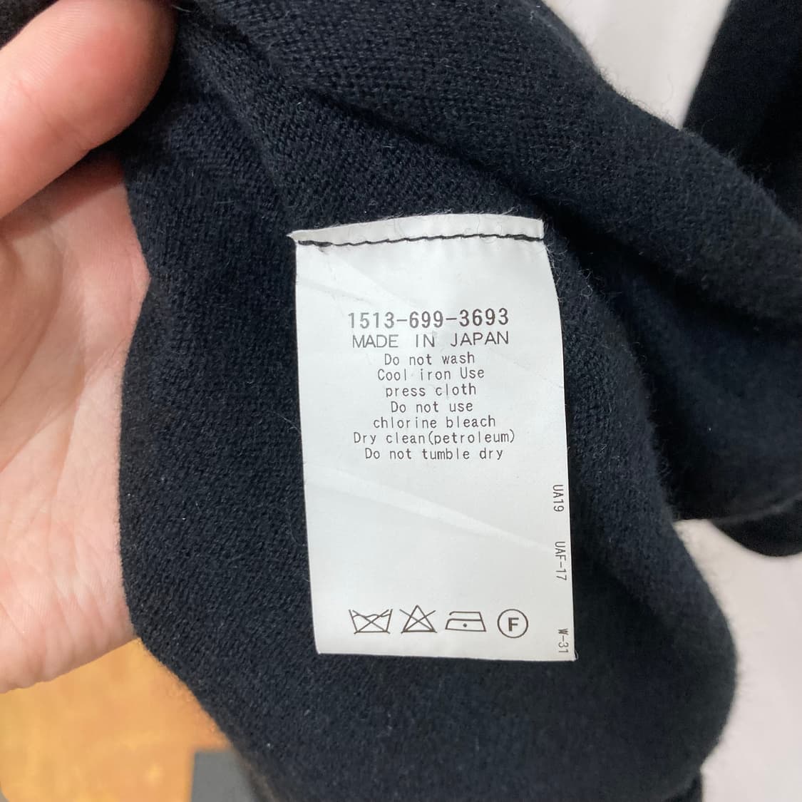 빈티지 레이스 디테일 니트 블라우스 상품이미지5