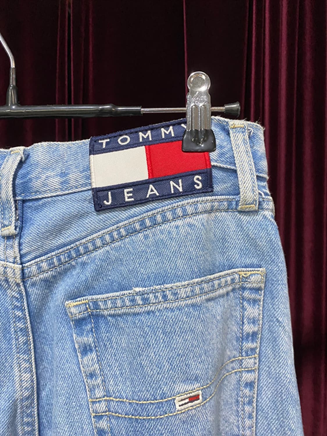 TOMMY JEANS damage denim wide pants 상품이미지6