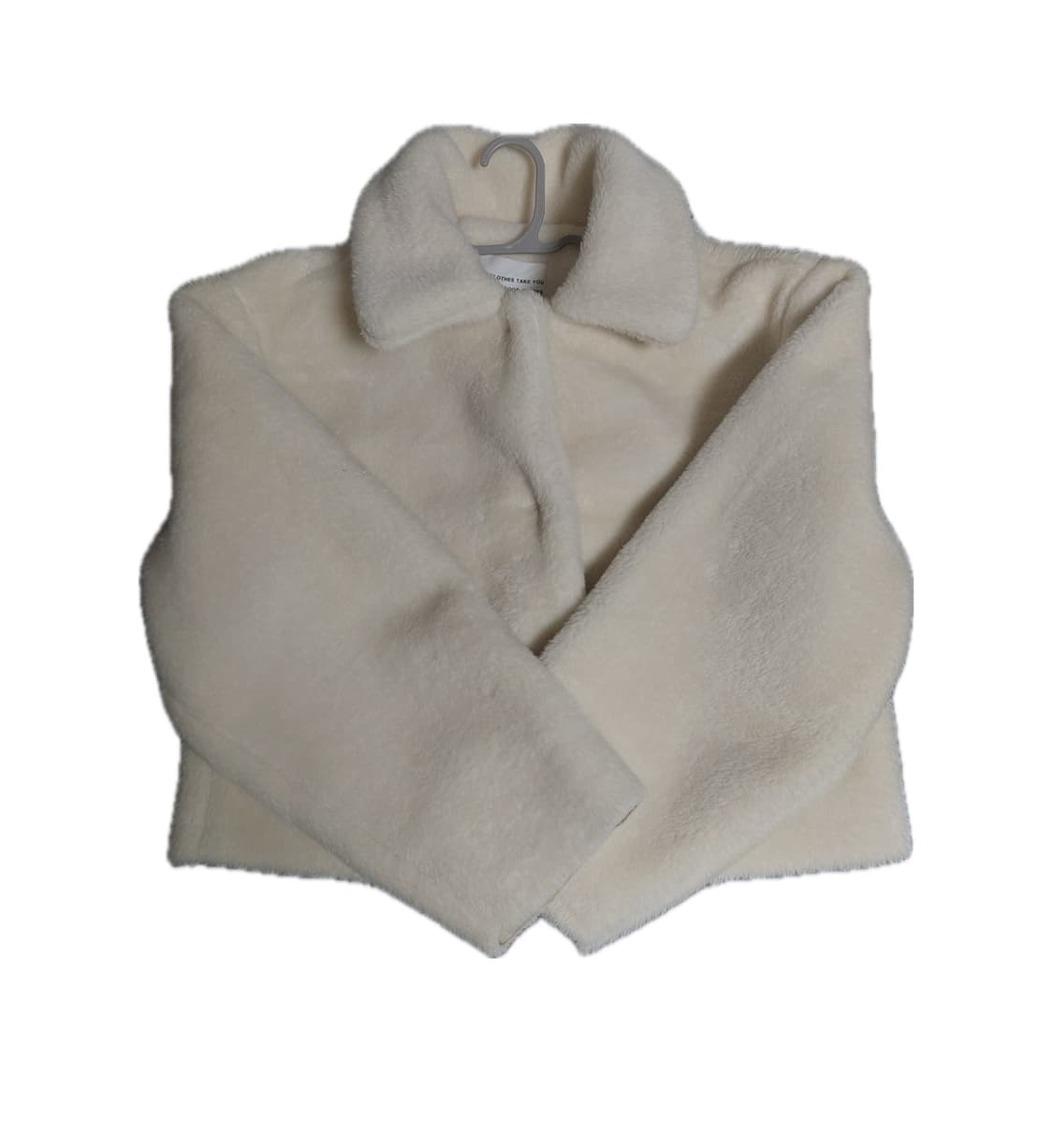 아이보리 퍼 카라 자켓 상품이미지1