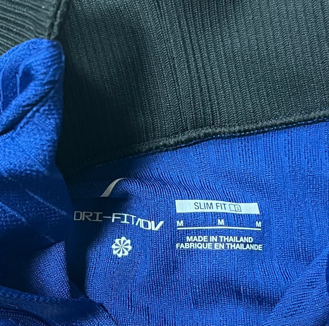 [새상품] M) 나이키 드라이핏 스트라이크 사커 니트 드릴탑 블루 상품이미지4