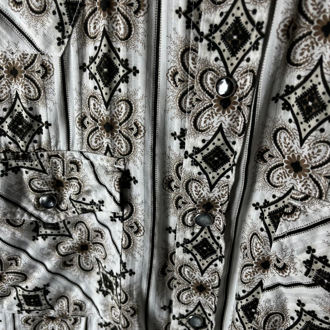 [JPN] 빈티지 재팬 패턴 웨스턴셔츠 상품이미지4