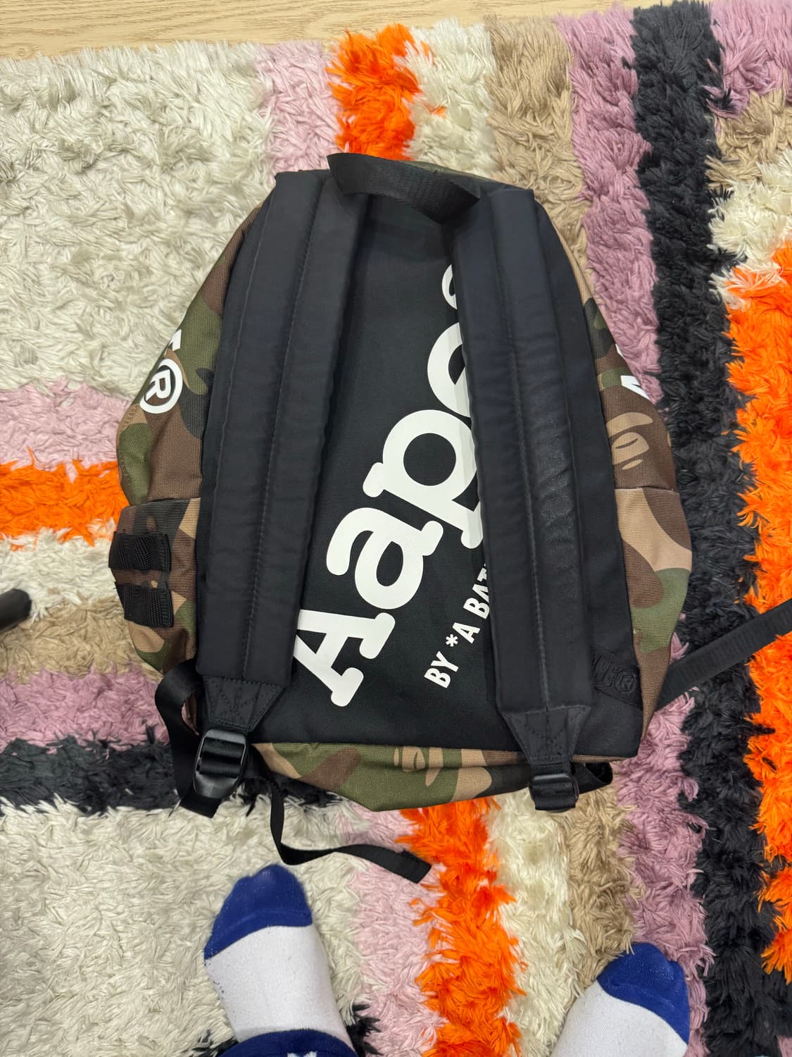 Aape x Eastpak 카모 백팩 상품이미지2