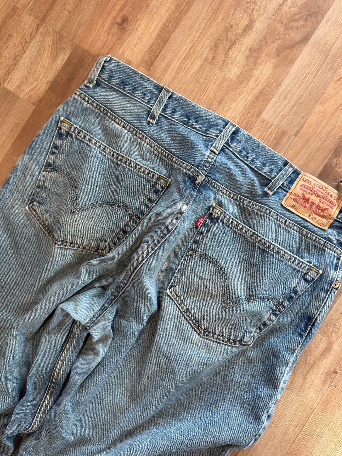 00s levi’s 560 빈티지 리바이스 35인치 028 상품이미지5