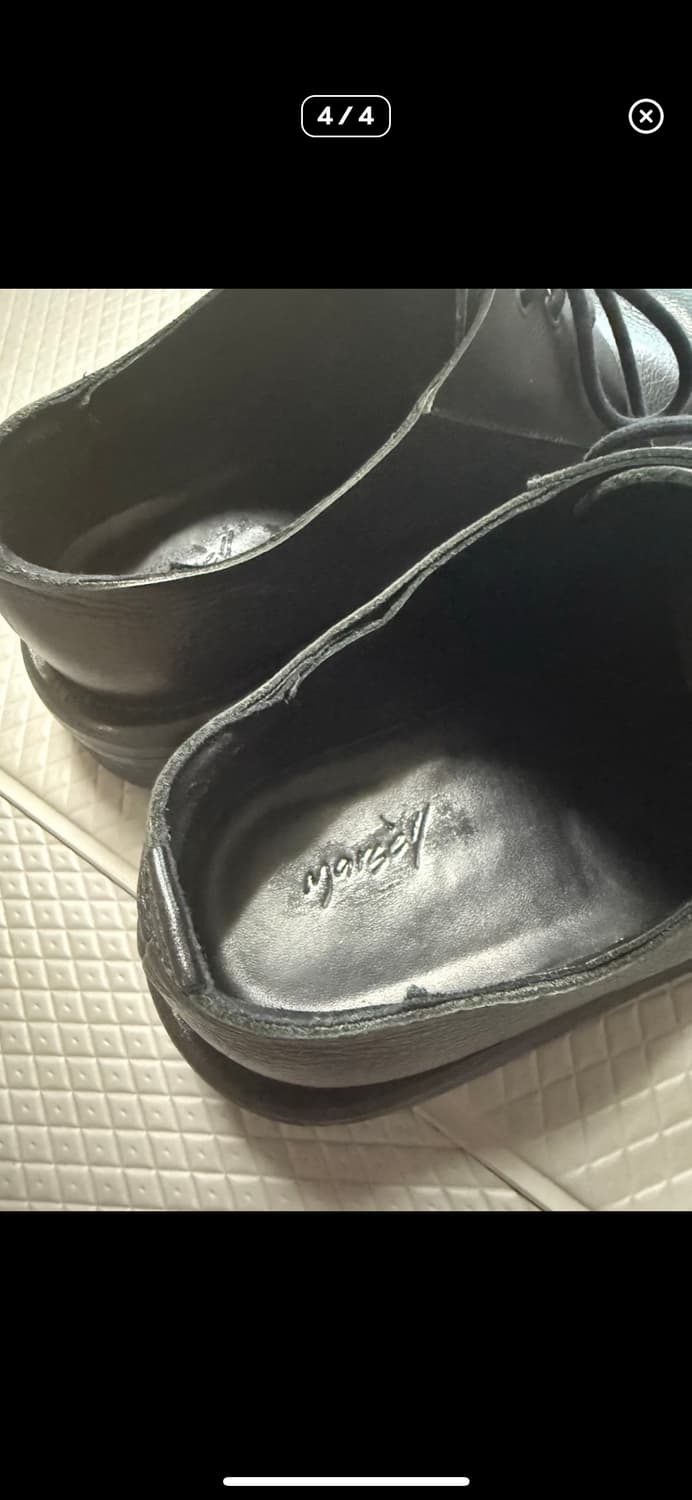 *급처*42(275~280) 마르셀 라운드 토 볼륨 더비 상품이미지2