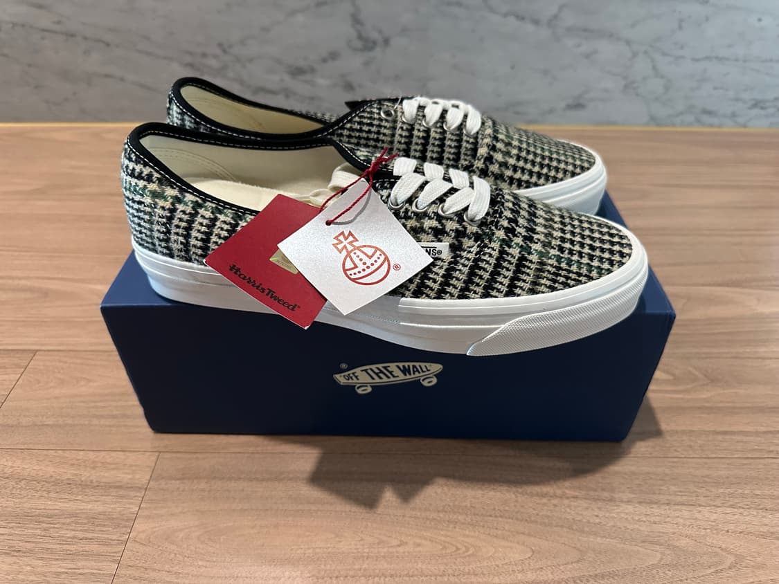 280 반스 해리스 트위드 프리미엄 어센틱 블랙 화이트 상품이미지7