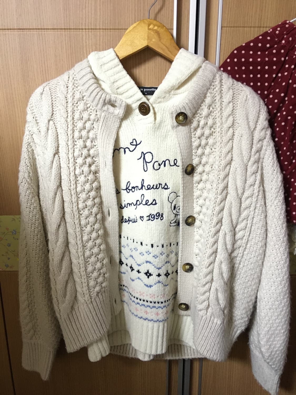 니혼진 폭닥 도트 코디🍓☁️🐻‍❄️ 상품이미지4