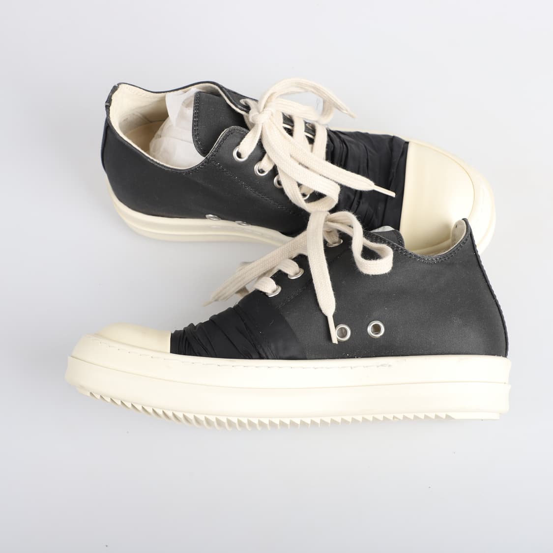 35 / Rick Owens 릭오웬스 커버 라몬즈 로우 블랙 상품이미지6