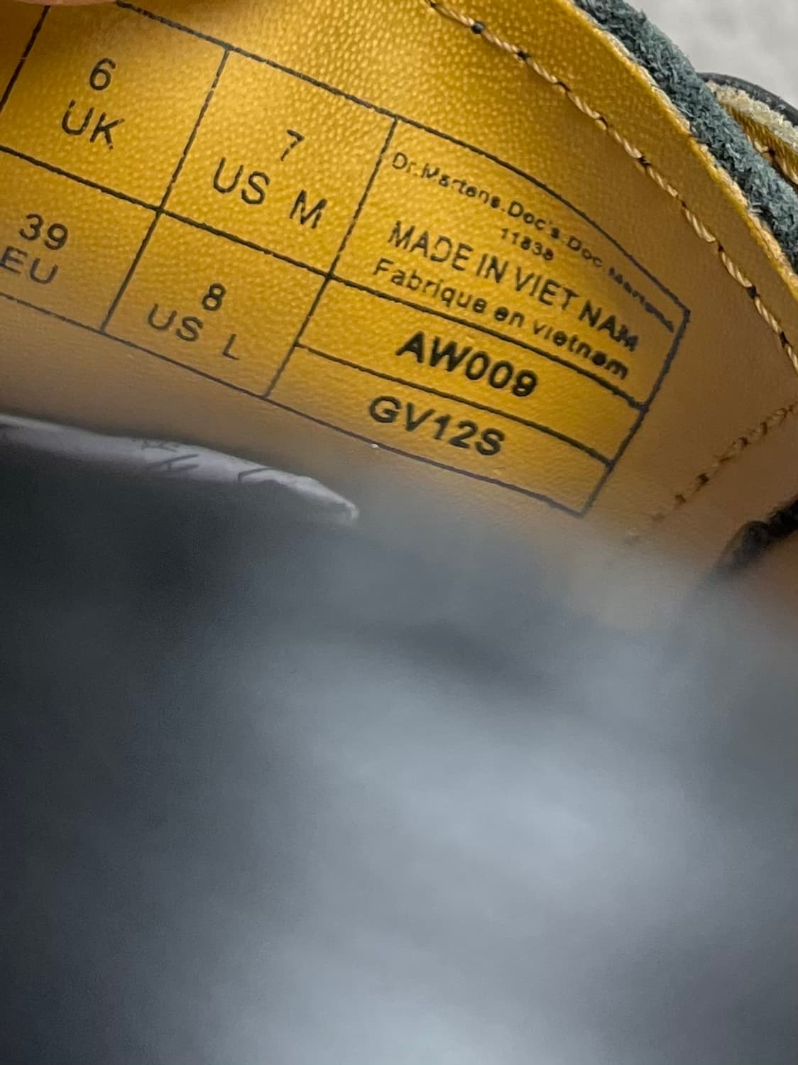 [39] 닥터마틴 1461(11838) 3홀 나파 250-255 상품이미지9