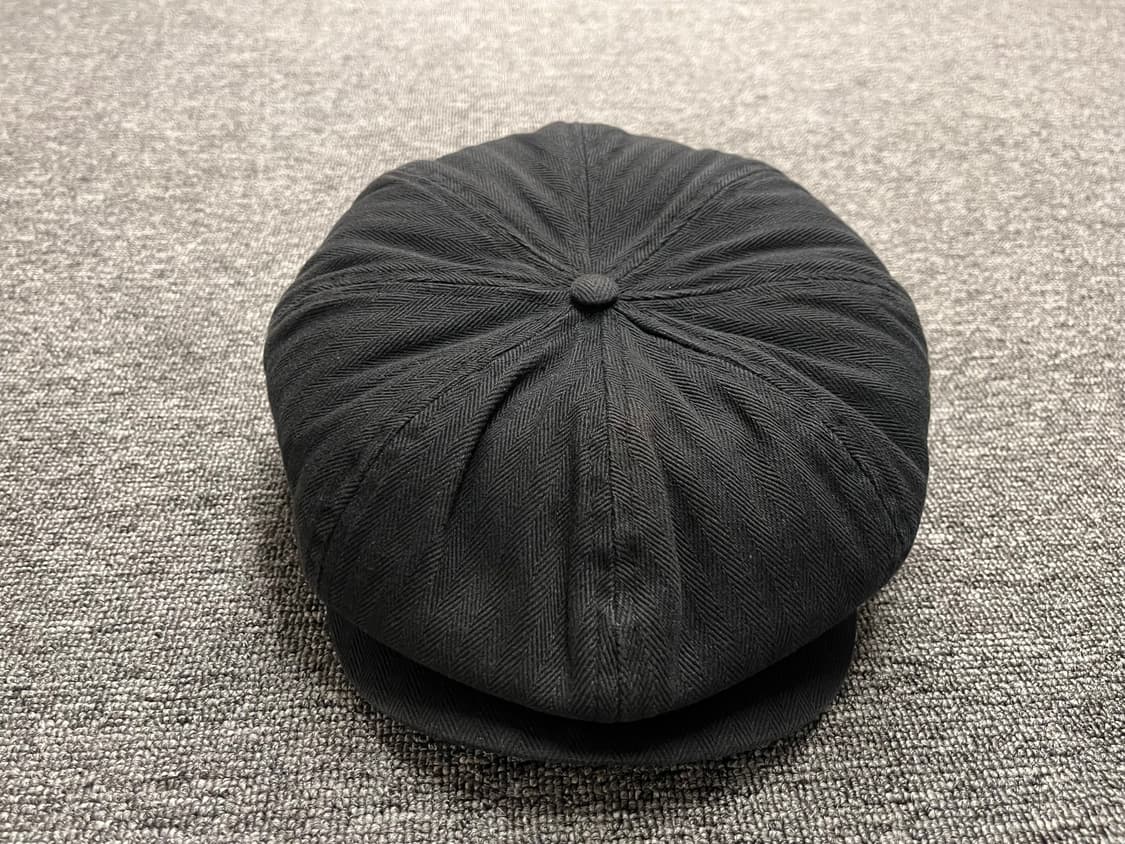 브릭스톤 블랙 헤링본 뉴스보이캡 L  상품이미지2