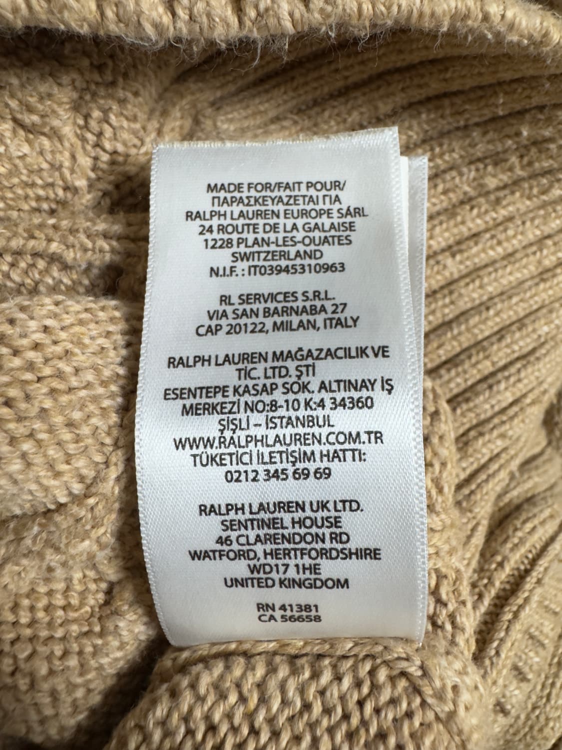 폴로 반짚업 니트 상품이미지7