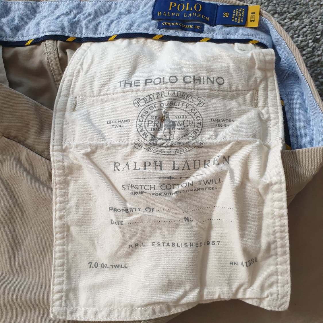 [무료배송] POLO RALPH LAUREN 면 반바지 상품이미지5