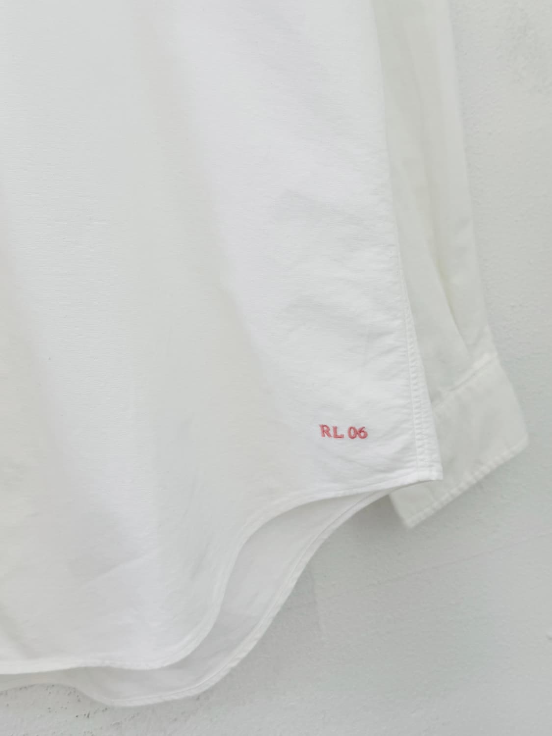 폴로 화이트 핑크포니 셔츠 상품이미지4