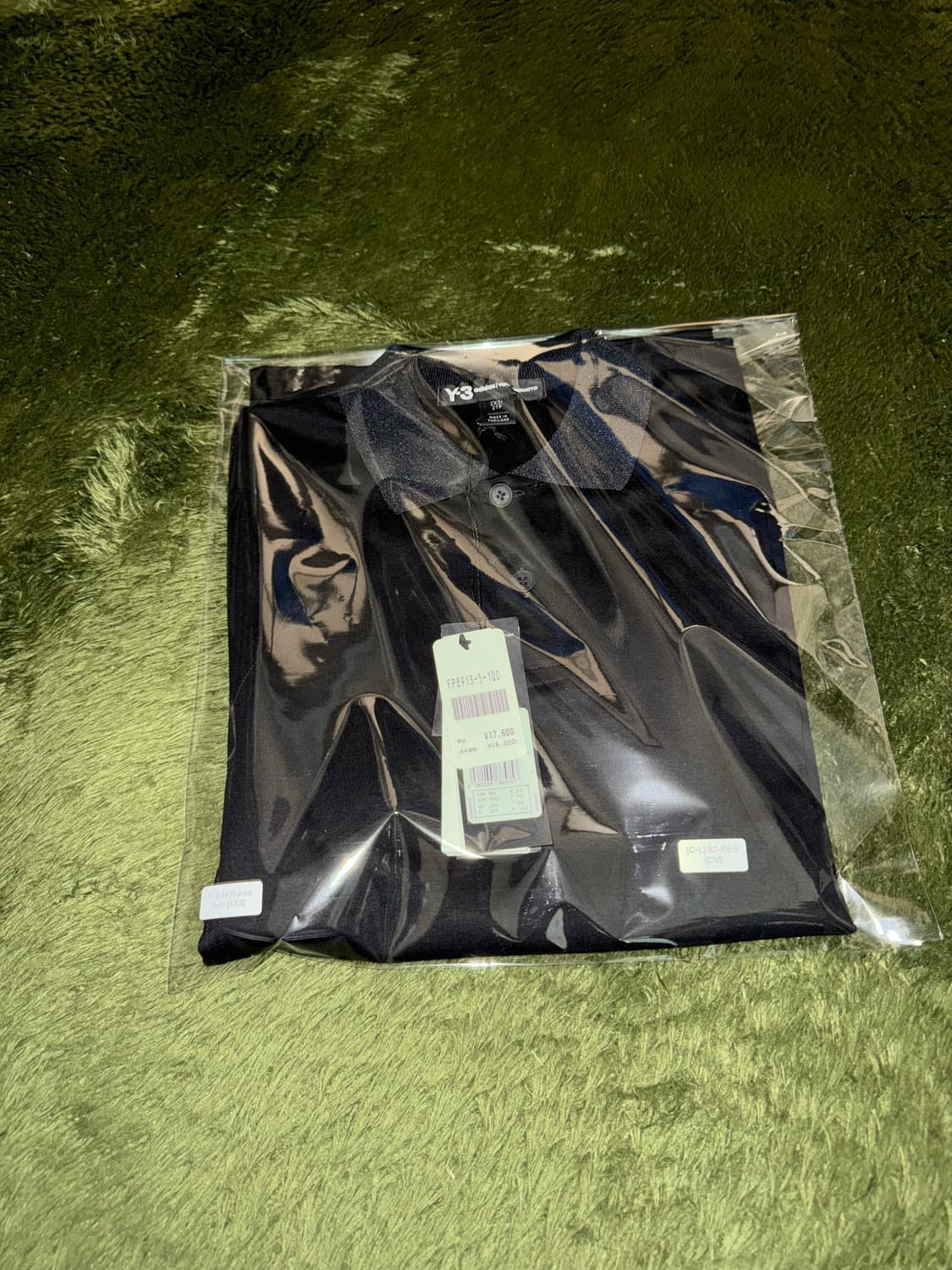 Y-3 요지 야마모토 뉴질랜드 올블랙스 폴로 티셔츠 블랙 상품이미지10