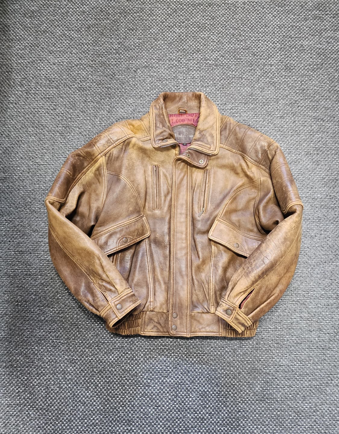 빈티지 리얼레더 가죽자켓  상품이미지6