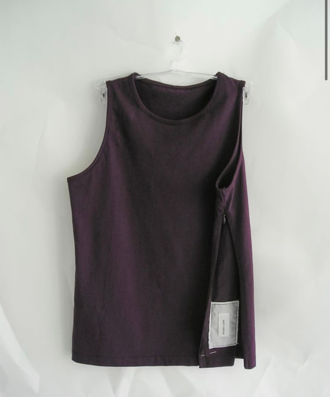 eonts 에옹쓰 side zipper cotton top 상품이미지1