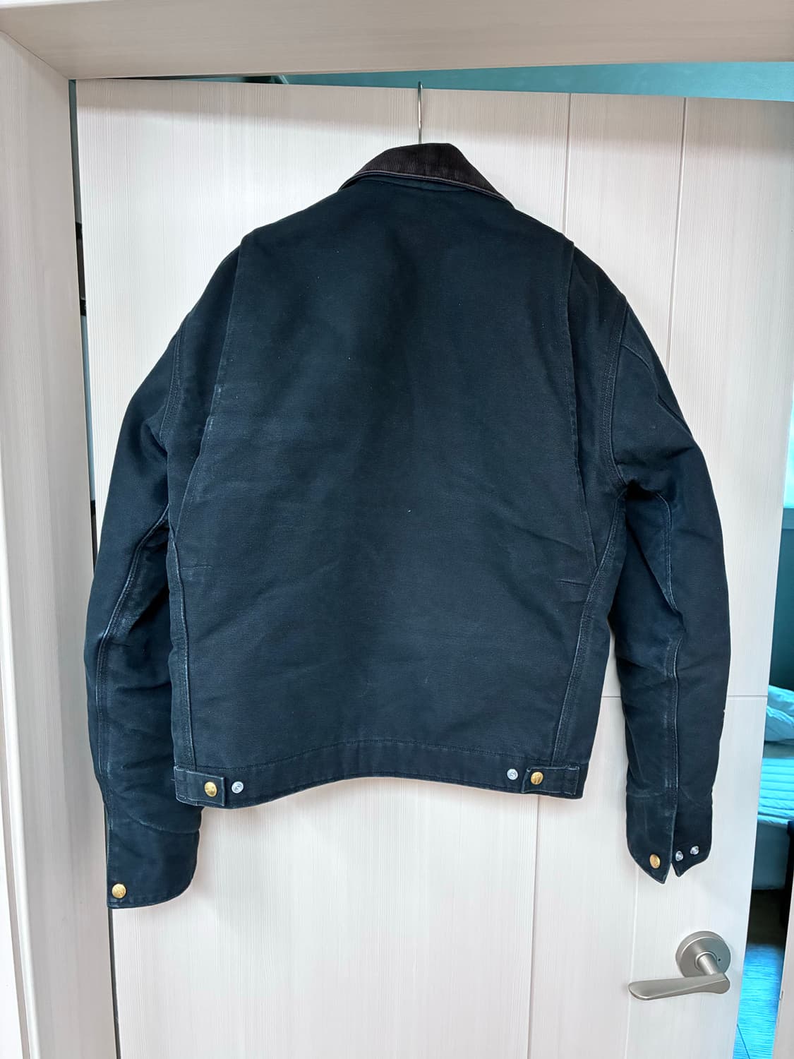 칼하트 디트로이트 자켓 J01 초기형 블랙 상품이미지4