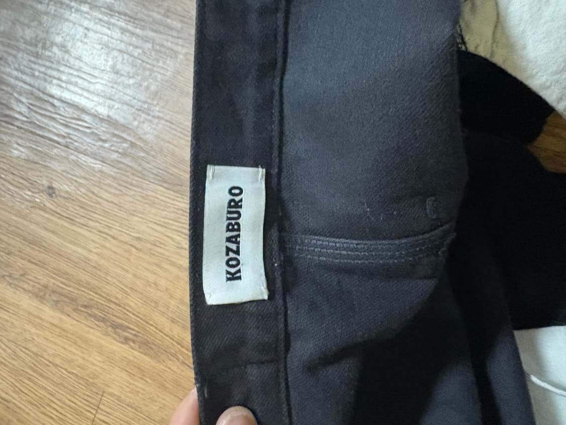 Kozaburo 21ss 부츠컷 프린트 데님 상품이미지3