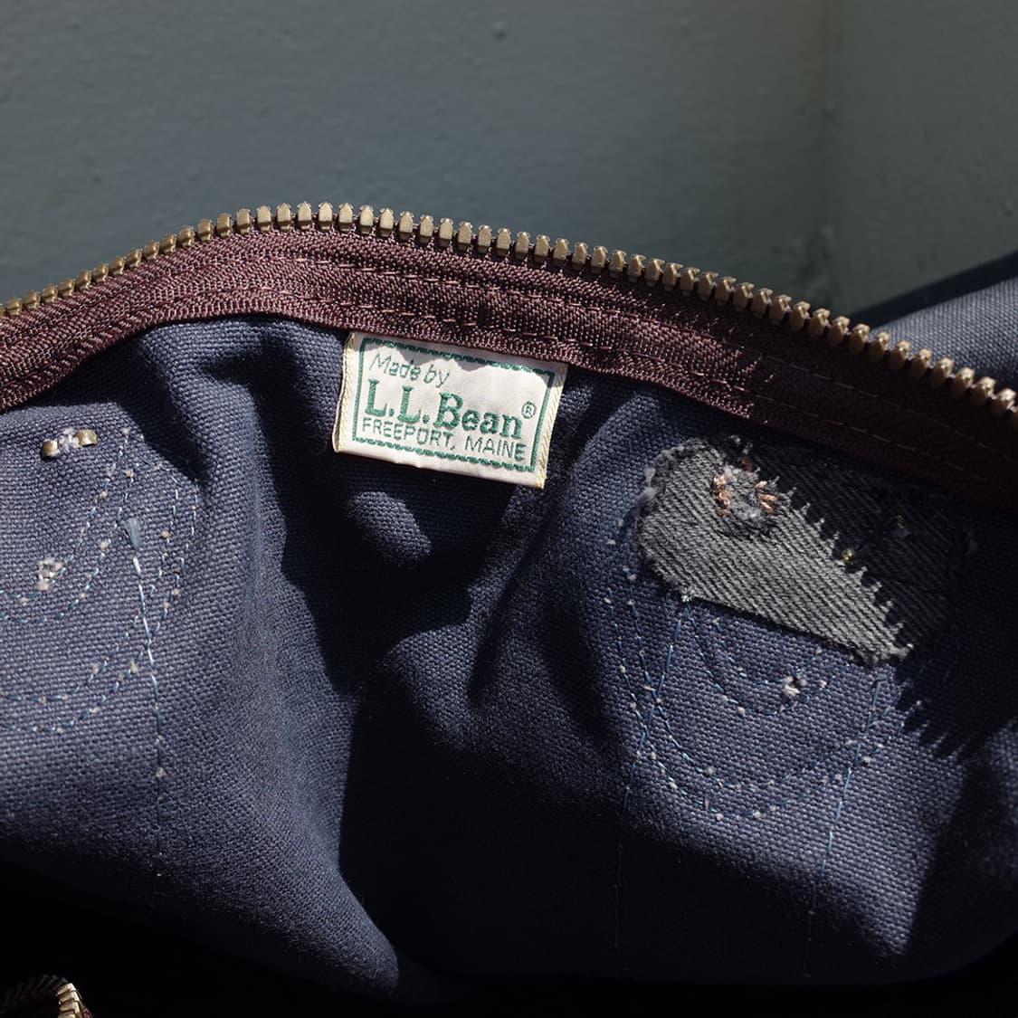 80's L.L.Bean Canvas Duffle Bag 상품이미지10
