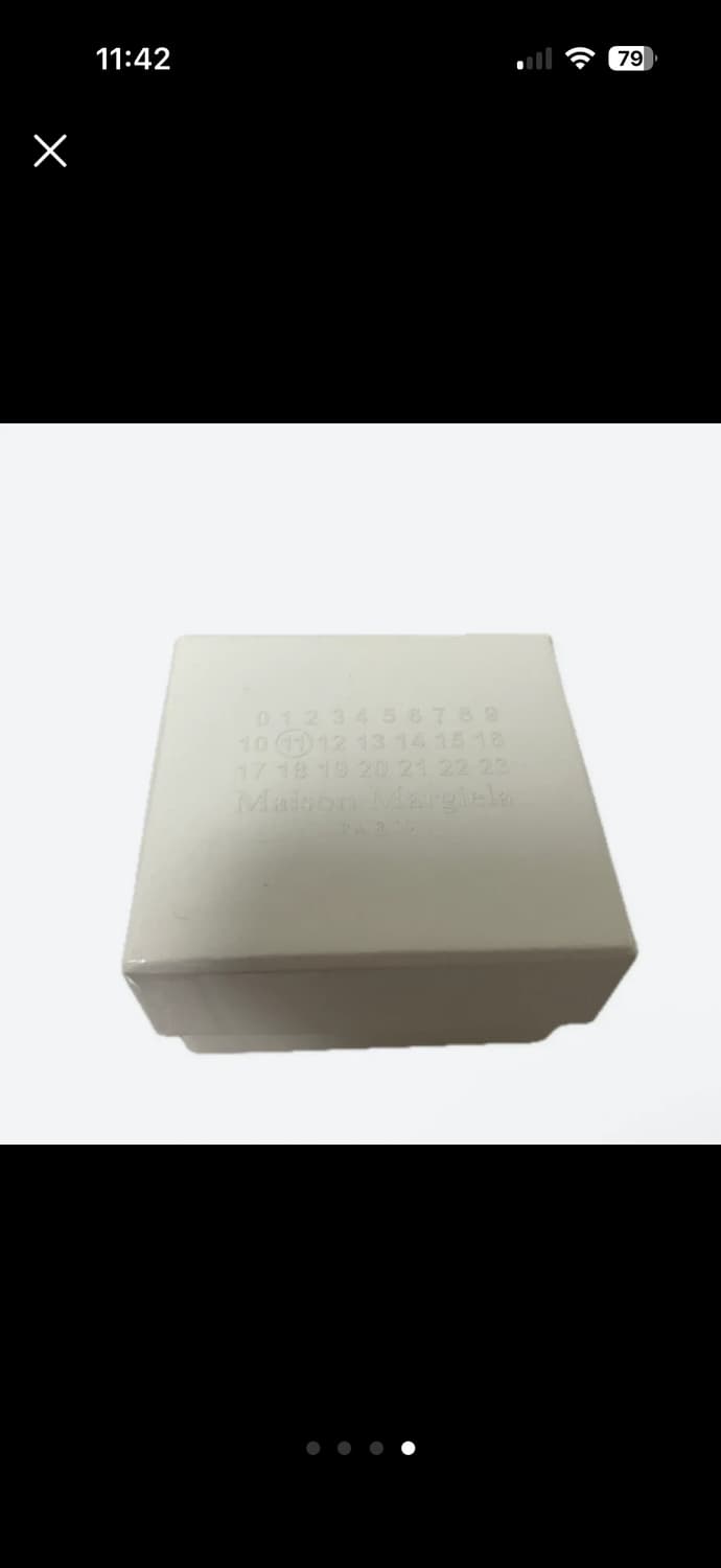 메종 마르지엘라 로고링 로즈골드 상품이미지4