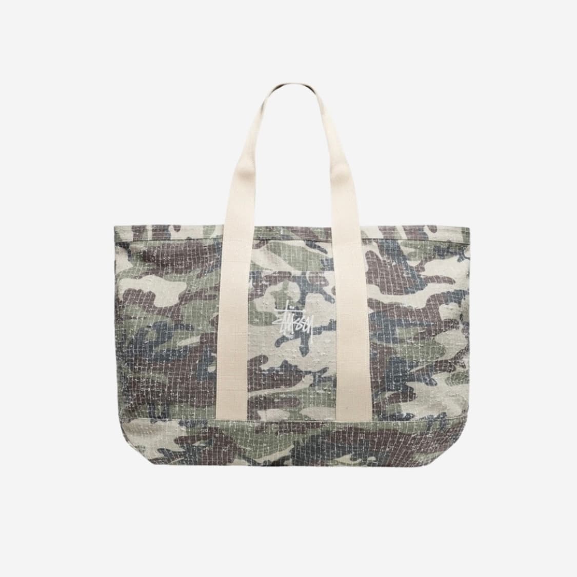 스투시 니들 펀치 XL 토트백 카모 상품이미지1