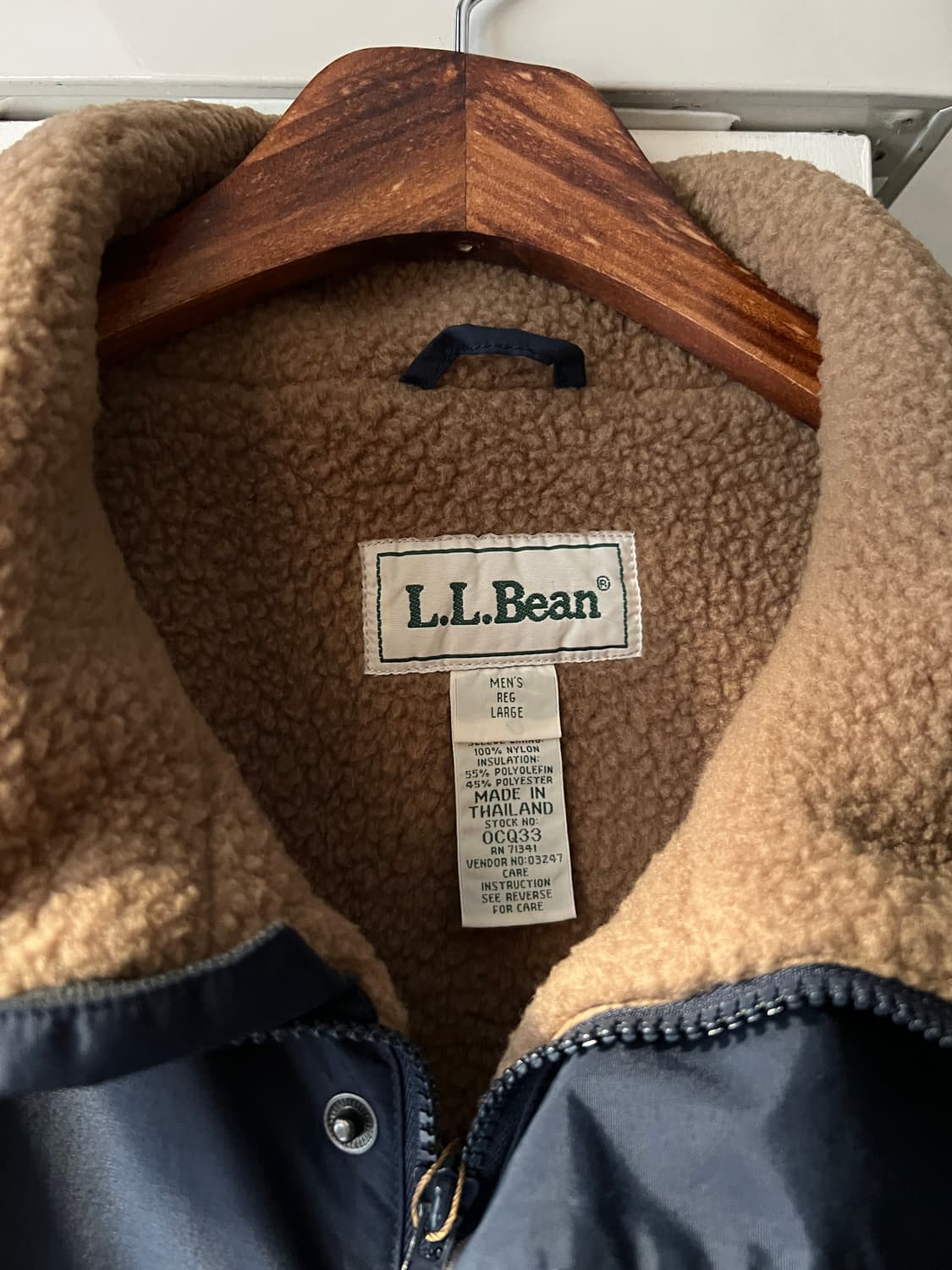 [L]90's 엘엘빈 USA 고어텍스 신슐레이트 폴라텍 자켓 상품이미지2